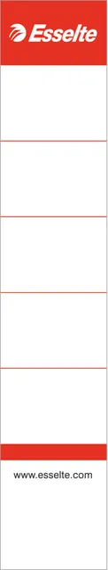 Esselte rugetiketten, ft 15,8 x 3 cm, pak van 100 stuks wit