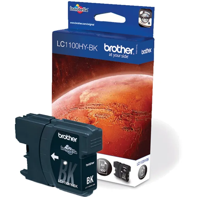 Brother LC-1100HYBK - Inkcartridge - Zwart
