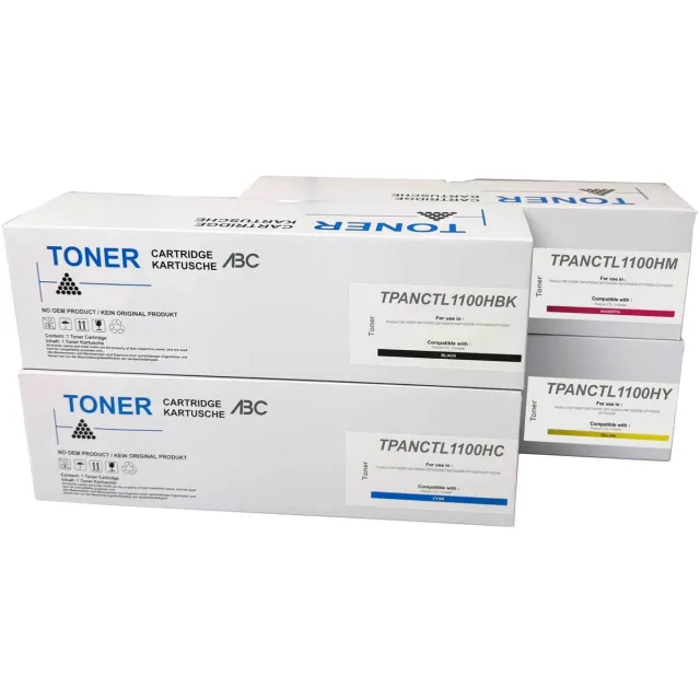 ABC huismerk set 4x toner geschikt voor Pantum CTL-1100H CM1100DN CM1100DW CM1100ADN CM1100ADW CP1100DN CP1100DW Set 4 Kleuren