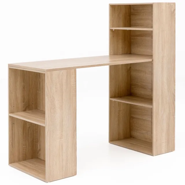 Wohnling Bureau PC- sonoma 120 cm breed Zie omschrijving