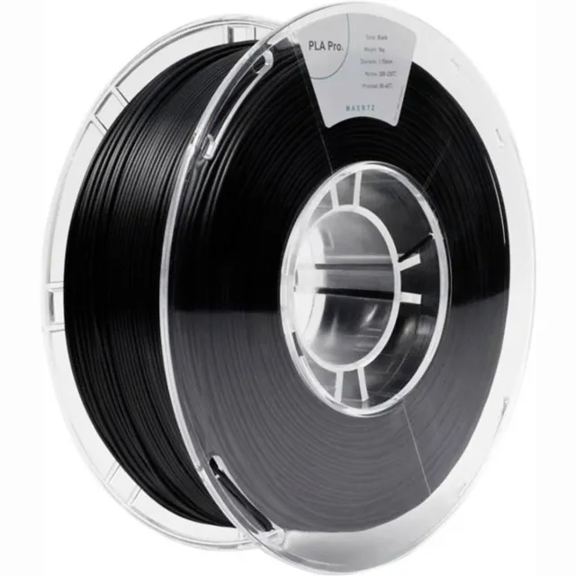 Maertz PMMA-1009-001 PMMA-1009-001 Filament PLA Pro 1.75 mm 1000 g Zwart 1 stuk(s) Kleurloos