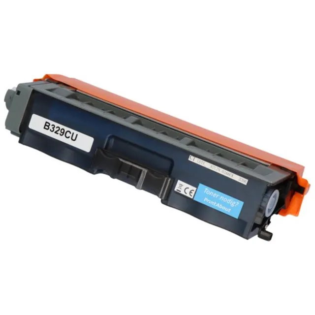 PrintAbout Brother TN-329C toner cyaan Huismerk
