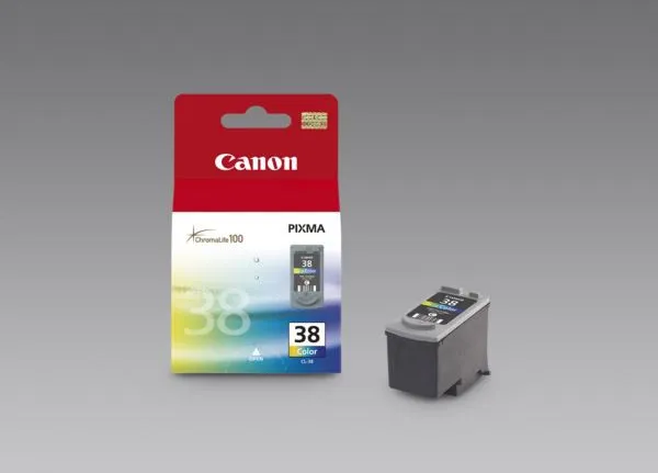 Canon inktcartridge CL-38, 207 pagina's, OEM 2146B001, 3 kleuren