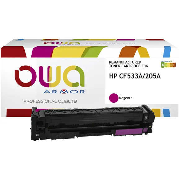 OWA Tonercartridge OWA alternatief tbv HP CF533A rood