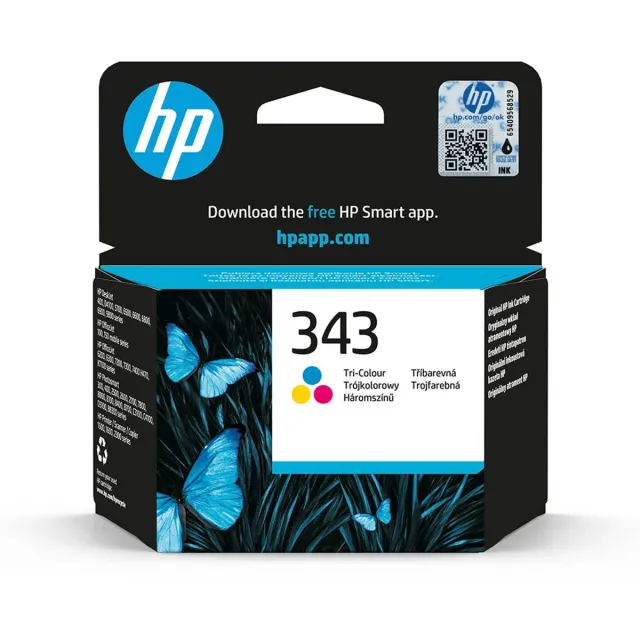 HP Inktcartridge nummer 343 kleur C8766E 3-kleuren