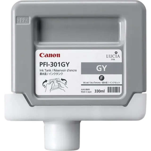 Canon PFI-301GY - Inktcartridge / Pigment Grijs