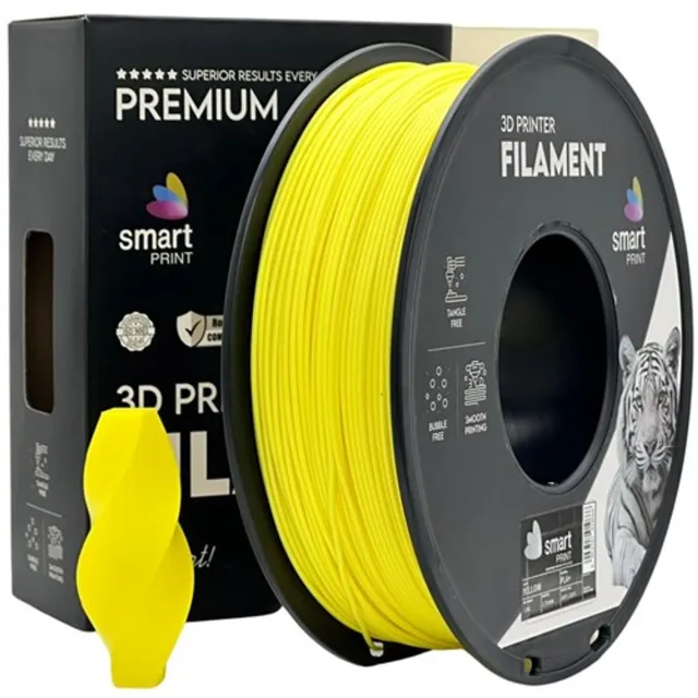 Smart Print Smartprint PLA+ Yellow 1.75mm 1kg