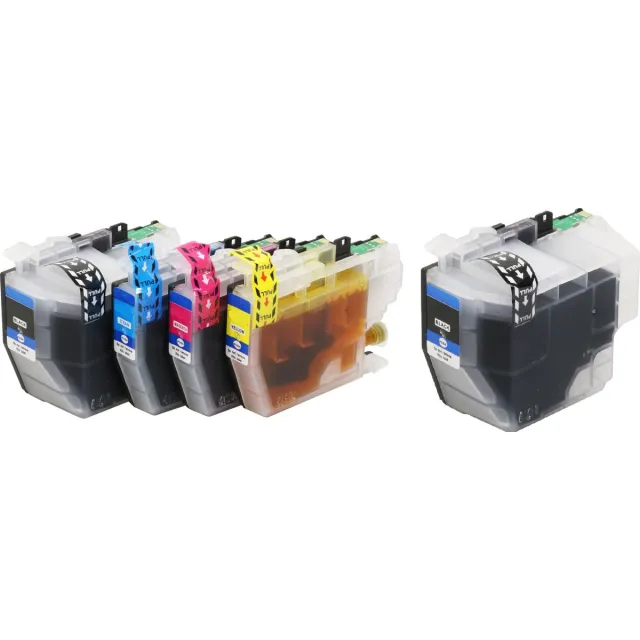 Ipexnl Inktcartridges voor Brother LC3219XL / LC3217/LC-3219/LC3219, multipack van 5 kleuren geschikt voor Brother MFC-J5330 DW, J5730DW, J5930DW, J6530DW, J6535DW, J6930DW, J6935DW Zwart