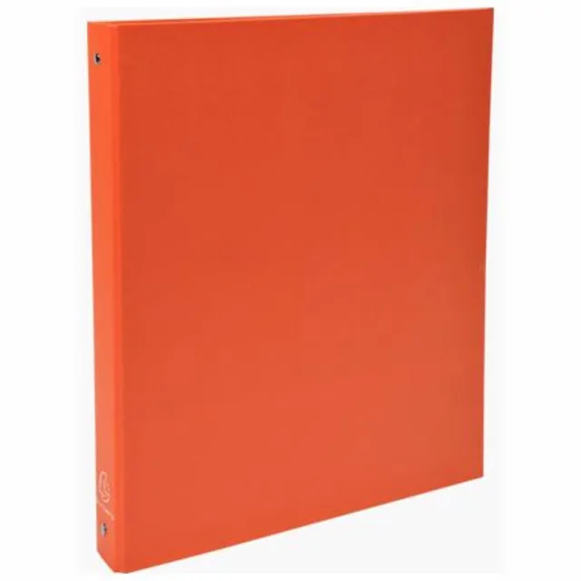 Exacompta Ringband in PP met harde omslag - 4 ringen van 30mm - A4 - Oranje - 51374SE