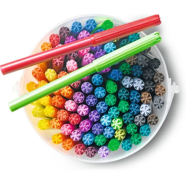 HEMA Viltstiften emmer - 100 stuks