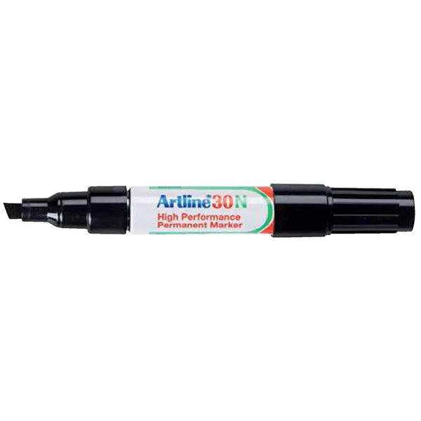 Artline Viltstift Artline 30 schuin 2-5mm zwart