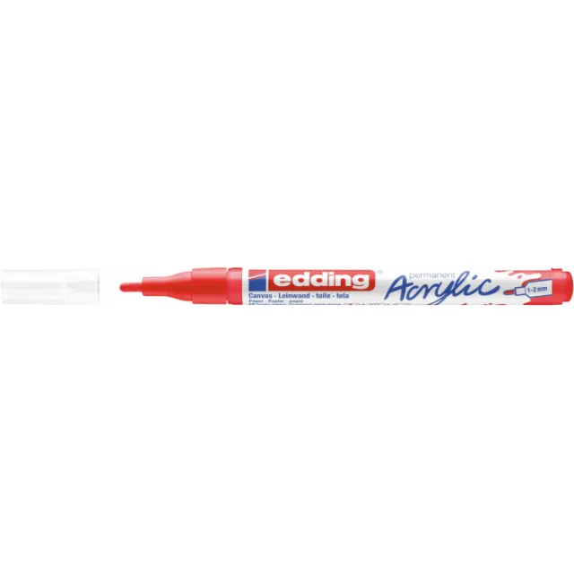 Edding Acrylmarker edding e-5300 fijn verkeersrood