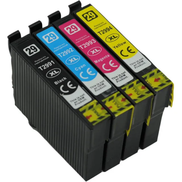 Ipexnl geschikt voor Epson Multipack inktcartridges (4 cartridges) Expression Home XP235, XP245, XP247, XP255, XP332, XP342, XP432, XP442, XP445, XP452 29XL T2991 T2992 T2993 T2994