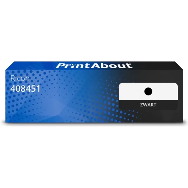 PrintAbout huismerk Toner 408451 (M C240) Zwart geschikt voor Ricoh