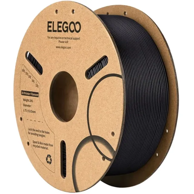 Elegoo Pla-Cf Filament Voor 3D-Printers Voor Het Printen Van Hoogtemperatuurbestendige Onderdelen Transparent