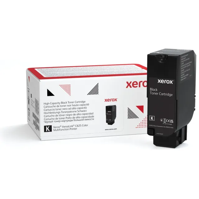 Xerox VersaLink C625 zwarte tonercartridge met hoge capaciteit (25.000 pagina's)