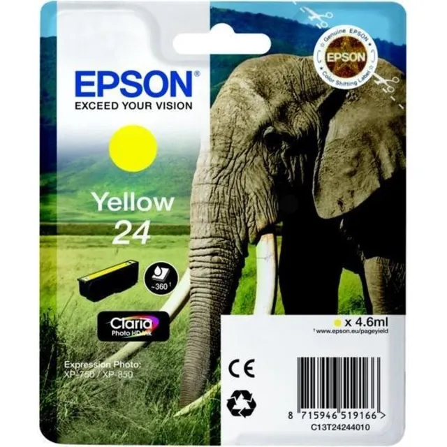 Epson 24 (T2424) - Inktcartridge / Geel