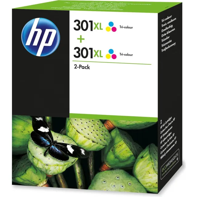Hp 301XL - Inktcartridge / Kleur / 2 Pack