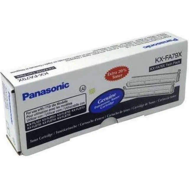 Panasonic KX-FL501, FLM551, FLB751 tonercartridge zwart standard capacity 2x 2.400 pagina's 2-pack