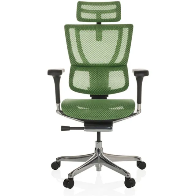 hjh office Bureaustoel / Directiestoel ERGOHUMAN SLIM GEN2 Netstof groen hjh OFFICE