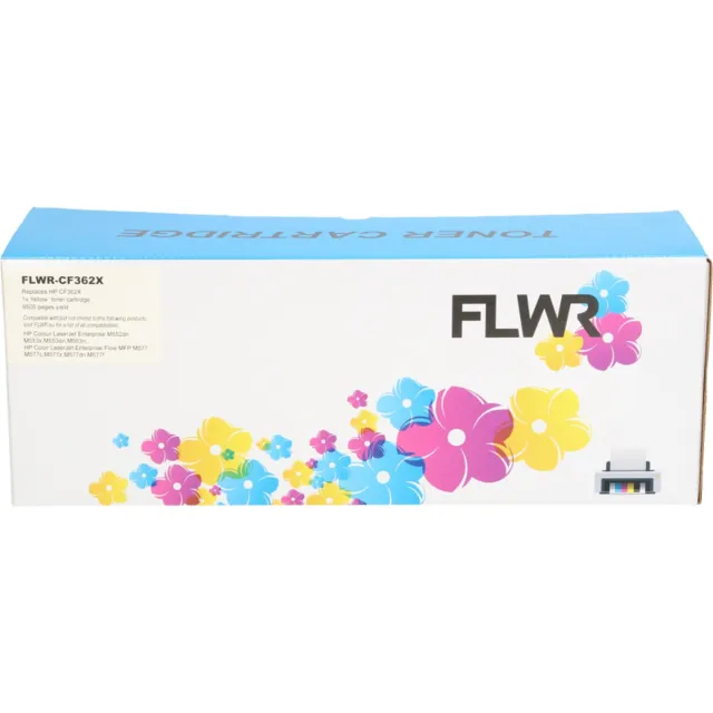 FLWR Toner / 508X / Geel - Geschikt voor HP