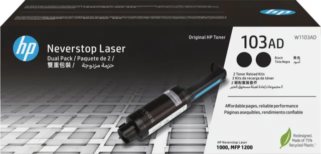 HP Toner czarny HP103AD=W1103A Zwart