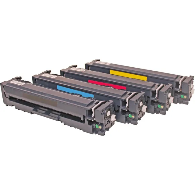 ABC Set 4x ABC huismerk toner geschikt voor HP Laserjet Pro M252 M252dw M252n M274 M274dn M274n MFP M277 M277dw M277n 201X CF400X CF401X CF402X CF403X Set 4 kleuren