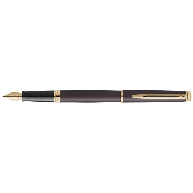 Waterman Vulpen Waterman Hémisphère Fashion Colors metallic black GT fijn zwart