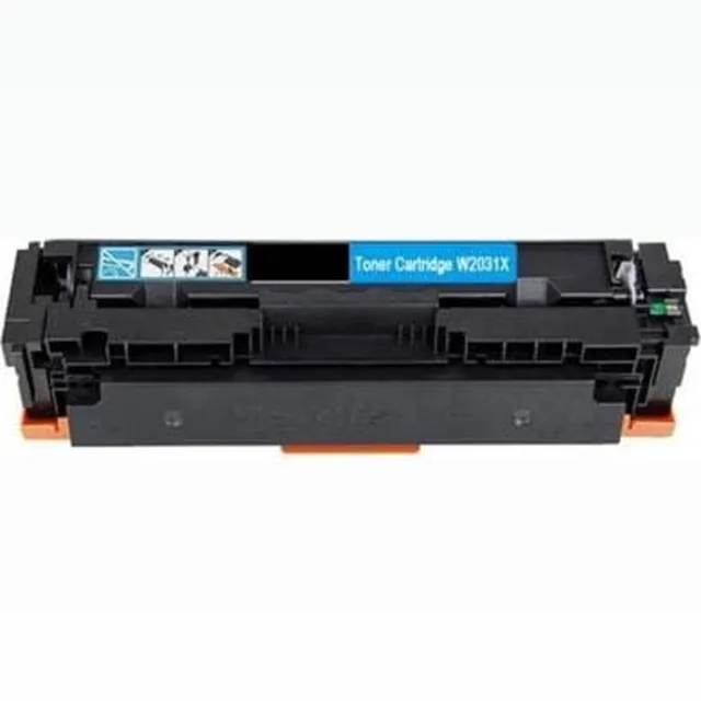 Inktkenners Toner Geschikt voor HP 415X (met chip) | 1x Cyaan Geschikt voor HP Color Laserjet Pro MFP M454DN, M454DW, M454NW, M454FW, M479DN, M479DW, M479FDN, M479FDW en M479FNW