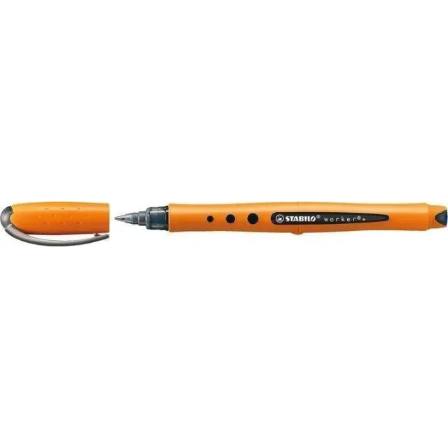 Stabilo Rollerpen STABILO worker 2016/46 fijn zwart