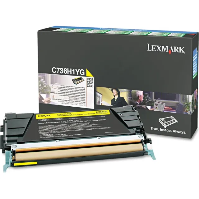 Lexmark Tonercartridge 0C736H1YG 4-kleuren