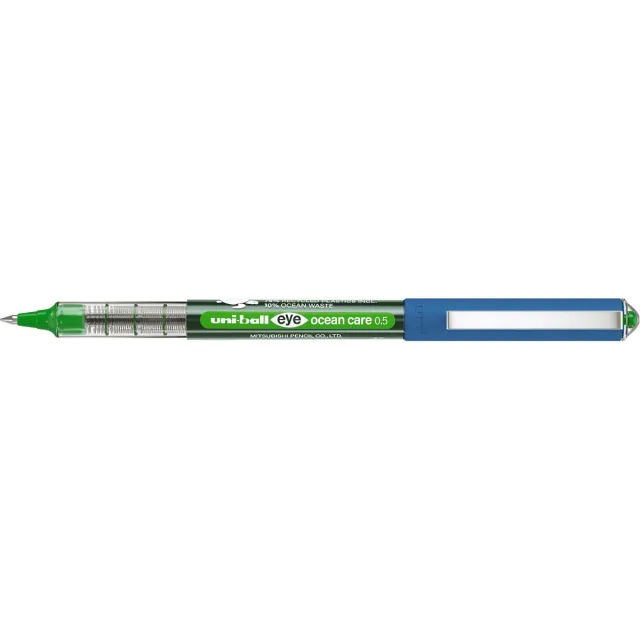 Uni-ball Eye Ocean Care roller, schrijfbreedte 0,3 mm, groen