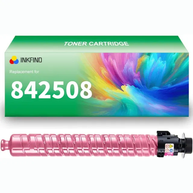 INKFIND 842508 tonercartridge Magenta compatibel met Ricoh IM C3510 C3010 842508 - 1-pack Magenta Magenta x 1