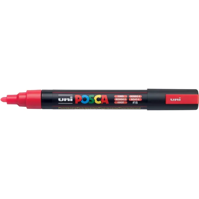 Posca Uni POSCA paintmarker PC-5M, 1,8 - 2,5 mm, fluo rood
