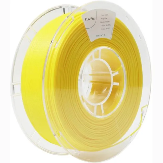 Maertz PMMA-1009-006 PMMA-1009-006 Filament PLA Pro 1.75 mm 1000 g Geel 1 stuk(s) Kleurloos