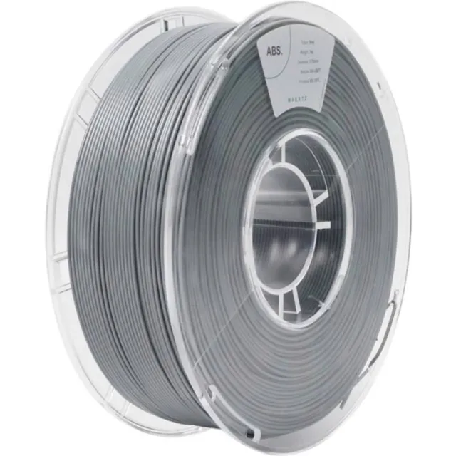 Maertz PMMA-1010-009 PMMA-1010-009 Filament ABS kunststof Chemisch bestendig 1.75 mm 1000 g Grijs 1 stuk(s) Kleurloos