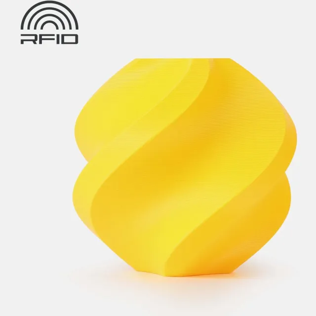 BAMBU LAB PLA Basic 1.75mm Filament – 1kg – geel (yellow) - zonder spoel