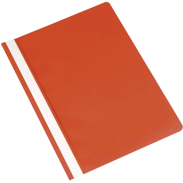 Q-CONNECT snelhechtmap, A4, rood