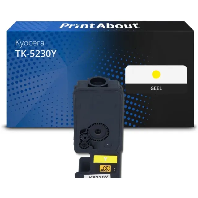 PrintAbout Huismerk Kyocera TK-5230Y Toner Geel