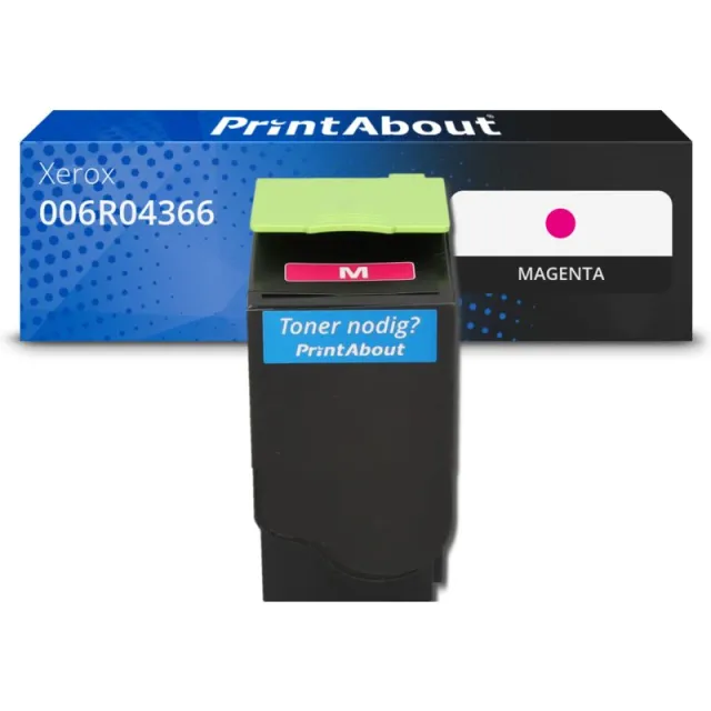 PrintAbout huismerk Toner 006R04366 Magenta Hoge capaciteit Geschikt voor Xerox