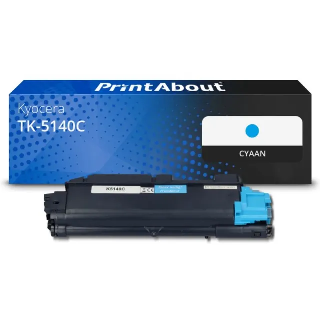 PrintAbout Alternatief voor de PrintAbout TK-5140C / cyaan