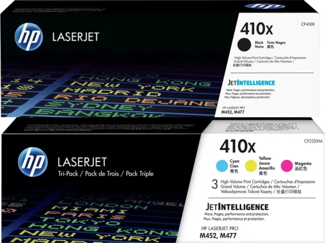 Hp 410X Toners Combo Pack (Hoge Capaciteit)