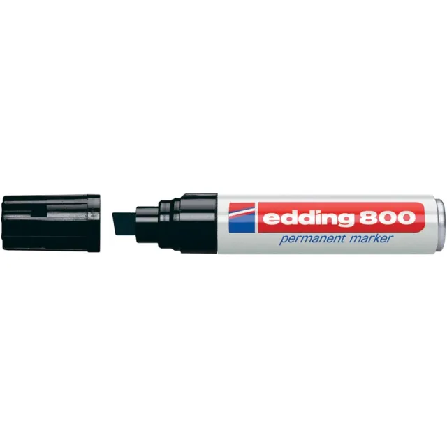 Edding Viltstift edding 800 schuin 4-12mm zwart