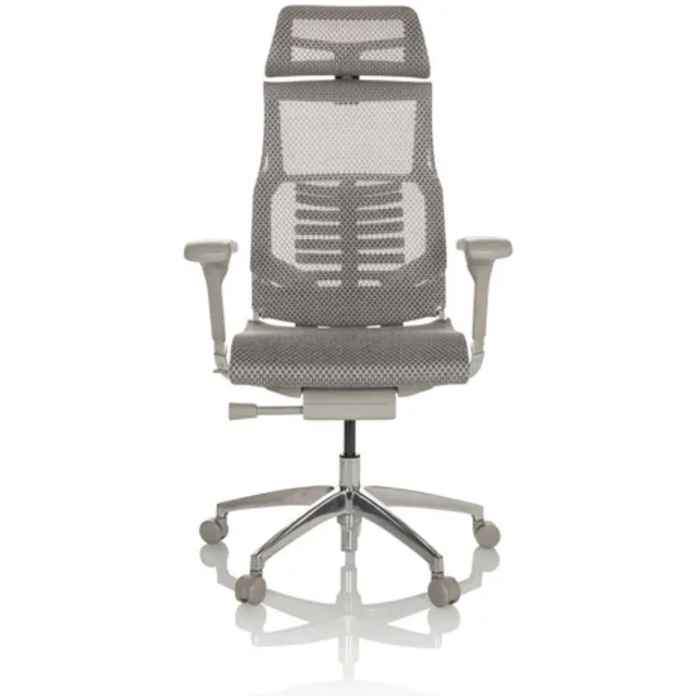 hjh office Bureaustoel / Directiestoel POFIT G GEN2 Netstof lichtgrijs hjh OFFICE