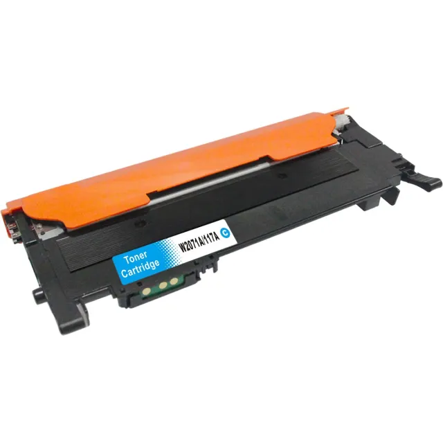 Inktkenners Cyaan Toner Cartridge Geschikt voor HP 117A | Laser Toner - Geschikt voor printer HP Color Laser 150A, 150NW, MFP 178NW, MFP 179NW (HP W2070A, HP W2071A, HP W2072A en HP W2073A) cyaan (700 pagina's)
