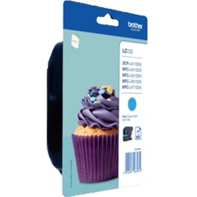 Brother LC-123CBP - Inktcartridge / Cyaan