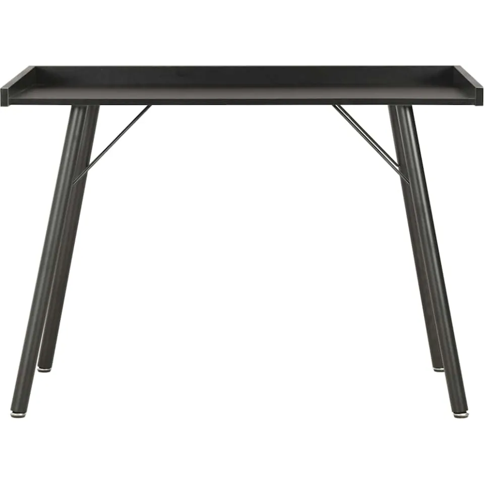 vidaXL Bureau 90x50x79 cm zwart