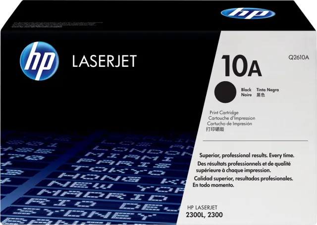 HP 10A - Tonercartridge / Zwart