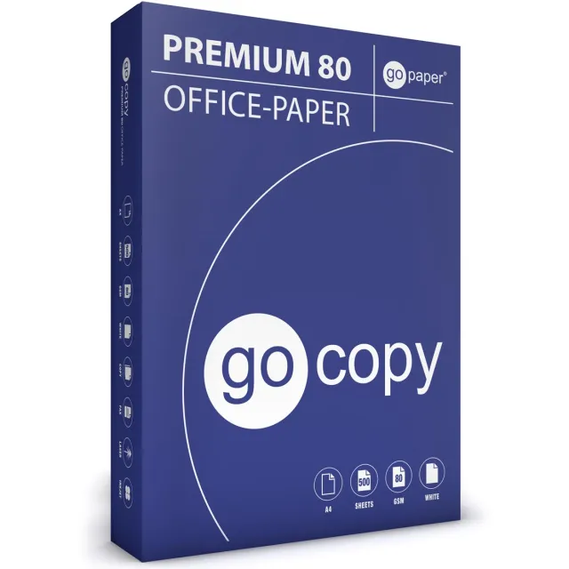 White box Kopieerpapier ft A4, 80 g, 160 CIE, pak van 500 vel wit