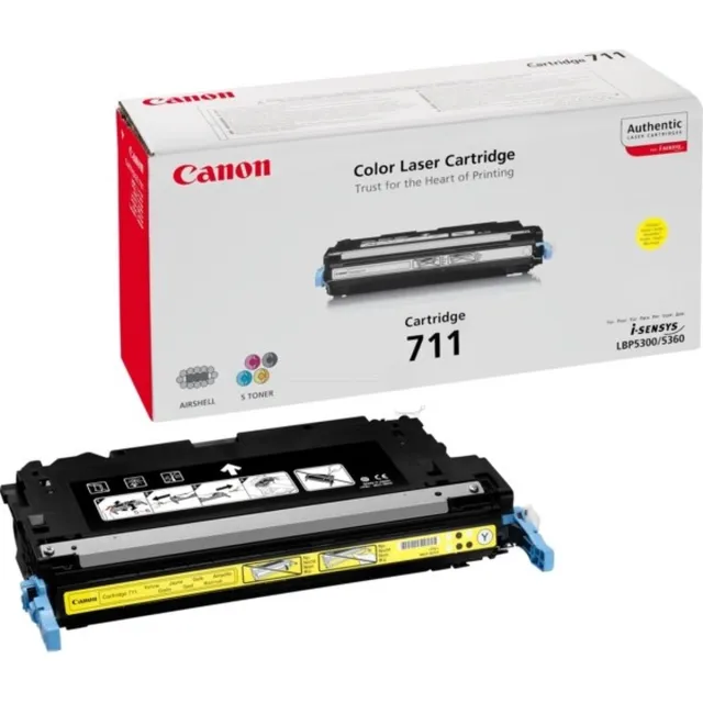 Canon 1657B002 - 711Y - Toner geel